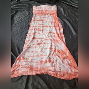 Fold skirt peach billabong